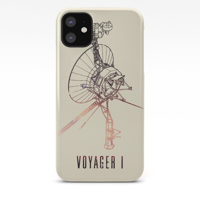 VOYAGER ONE - Space | Time | Science | Planets | Travel | Interstellar Mission | NASA iPhone Case
