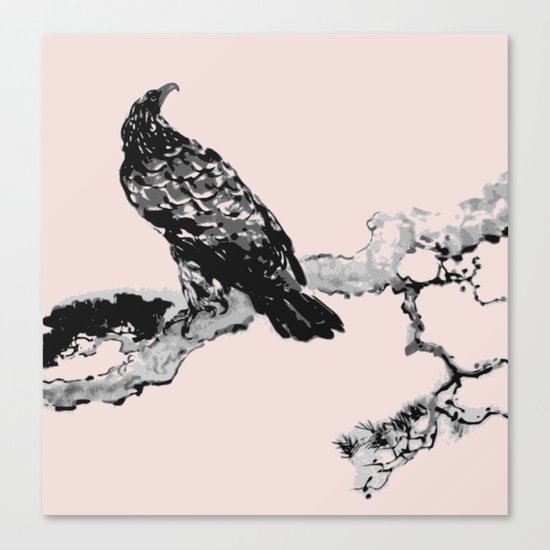 Soaring eagle Canvas Print