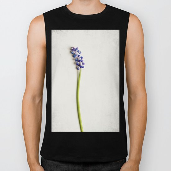 wall flower Biker Tank