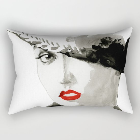 girl jazz 2 Rectangular Pillow