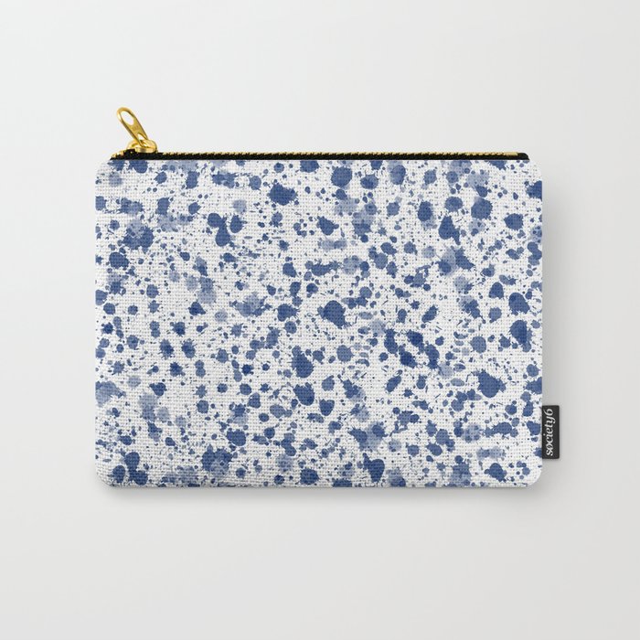 Blue Splat! Carry-All Pouch