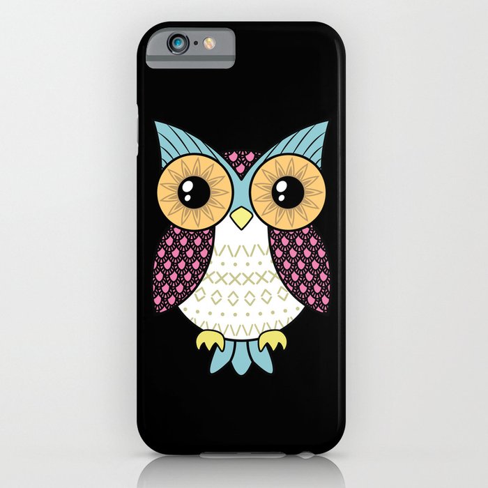 Fancy owl iPhone Case