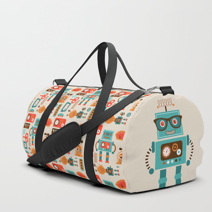 Funky Robot Duffle Bag
