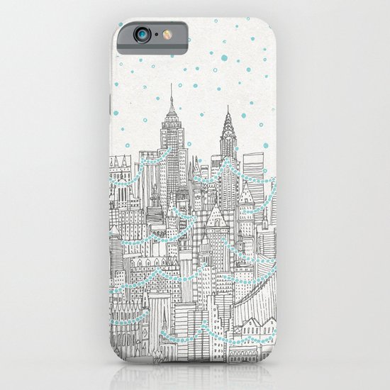 Winter in New York iPhone & iPod Case