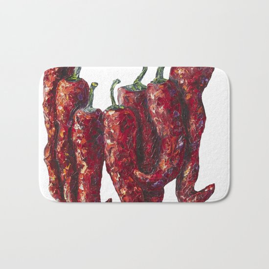 Hot Chili Bath Mat