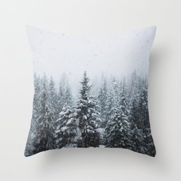 Girdwood, Alaska Throw Pillow