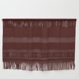Solid Color Mahogany Red Brown Wall Hanging