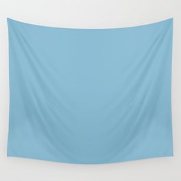 ATHENIAN BLUE SOLID COLOR Wall Tapestry
