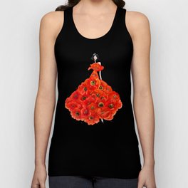 Fashion poppies Tank Top