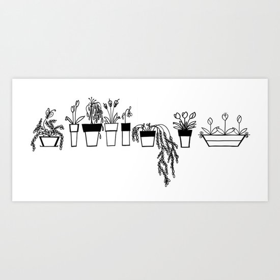 Plants Art Print