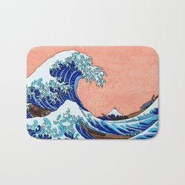 The Great Wave of Kanagawa Bath Mat