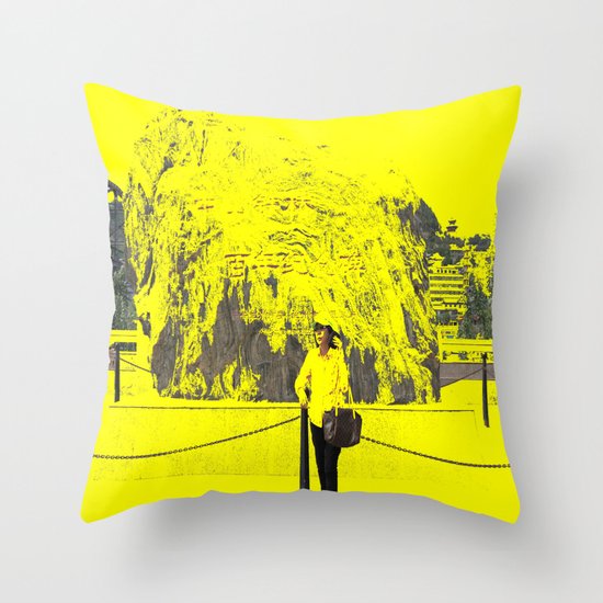 Hot Weather Throw Pillow