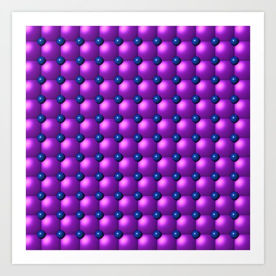 Purple/Blue Art Print