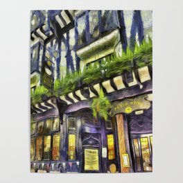 Van Gogh Pub Poster