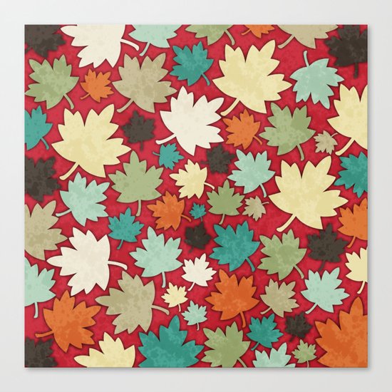 Autumn Leaves Canvas Print