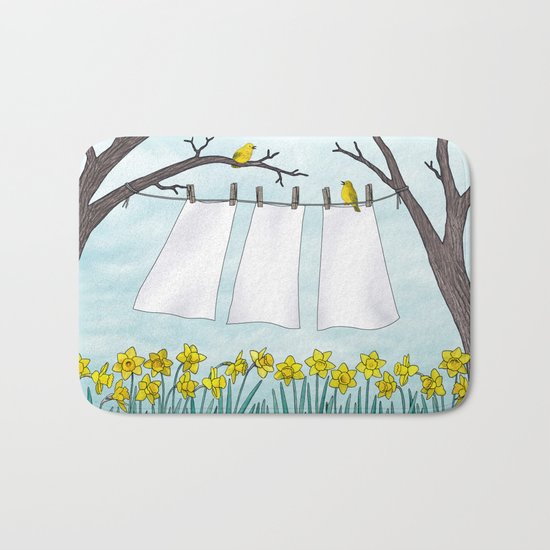 spring clean Bath Mat