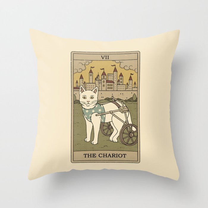 The Chariot Throw Pillow