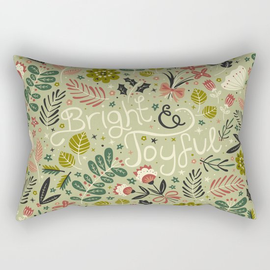 Bright & Joyful Rectangular Pillow