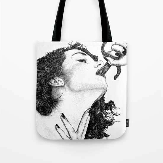 asc 710 - L'avaleuse de sabres (Inside I) Tote Bag