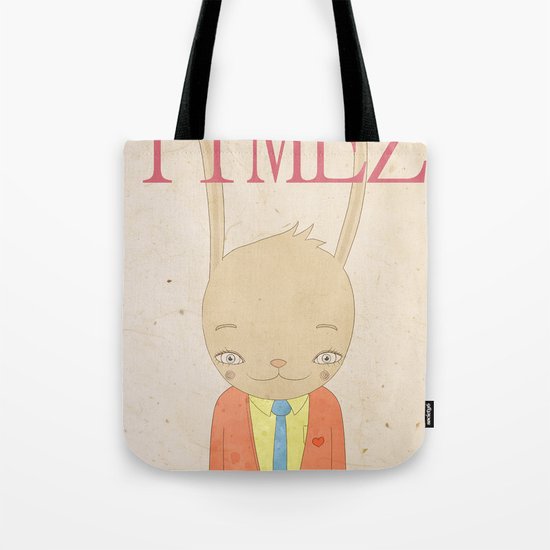 TIMEZ MAGAZINE HUG Tote Bag