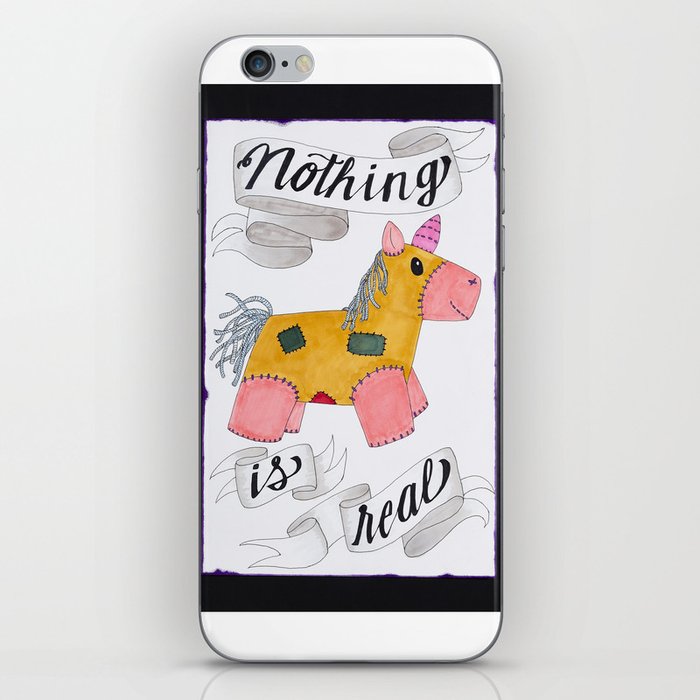 Nothing is Real iPhone Skin