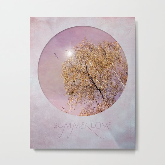 SUMMER LOVE Metal Print