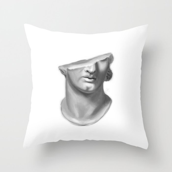 Greek 2 Throw Pillow