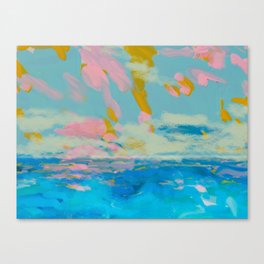 la mer in summer  Canvas Print