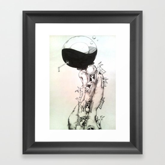 Human Framed Art Print