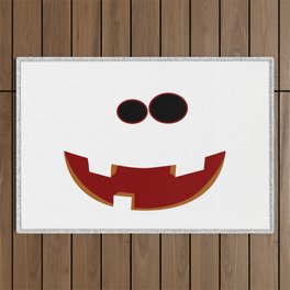 Happy Halloween Pumpkin Outdoor Rug