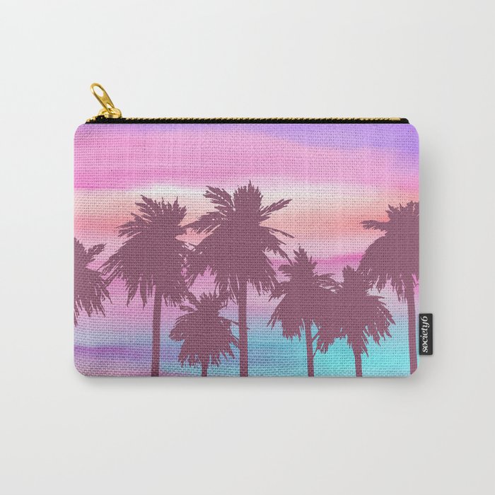 Summer watercolor Carry-All Pouch