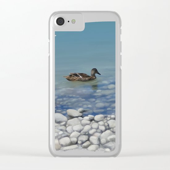 Clear water Clear iPhone Case