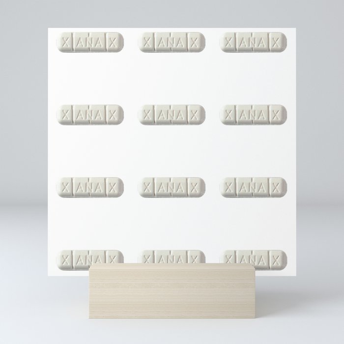 Xanax, Please - Simple Mini Art Print