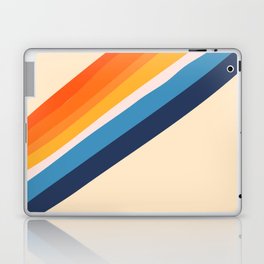 Streak - Bright Colourful Retro Abstract Minimalistic Art Design Pattern Laptop Skin