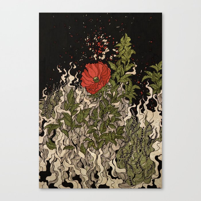 Flower two Canvas Print