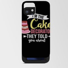 Cake Decorating Baker Ideas Beginner iPhone Card Case