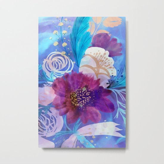 Spring floral mood Metal Print