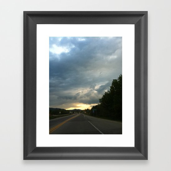 sky Framed Art Print