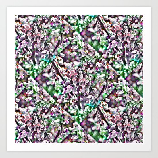 Monday 25 March 2013: when thoughts delimit attributes you see or infer Art Print
