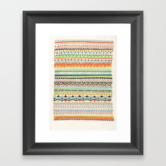 Pattern No.3 Framed Art Print