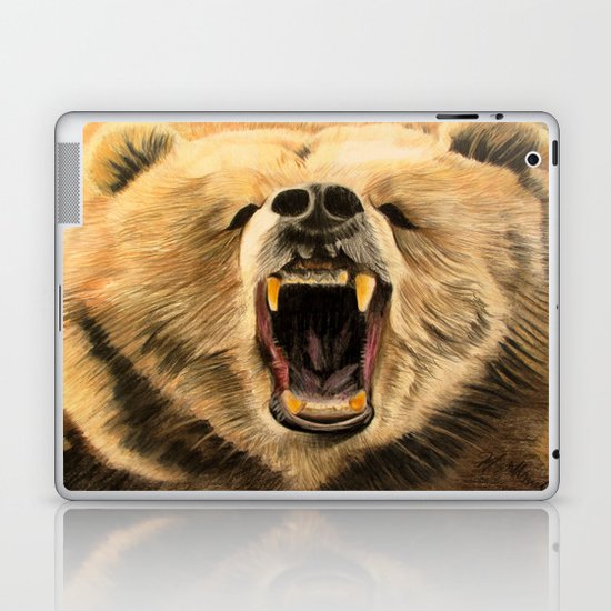 Roaring Bear Laptop & iPad Skin