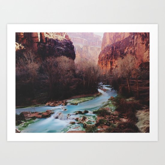Havasu Canyon Creek Art Print