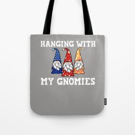 Garden Gnome Gift Gnomies Gardening Tote Bag