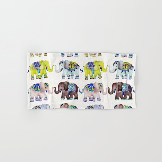 Elephant Collection – Cool Palette Hand & Bath Towel