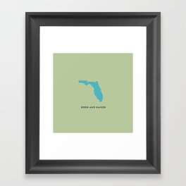Florida Framed Art Print