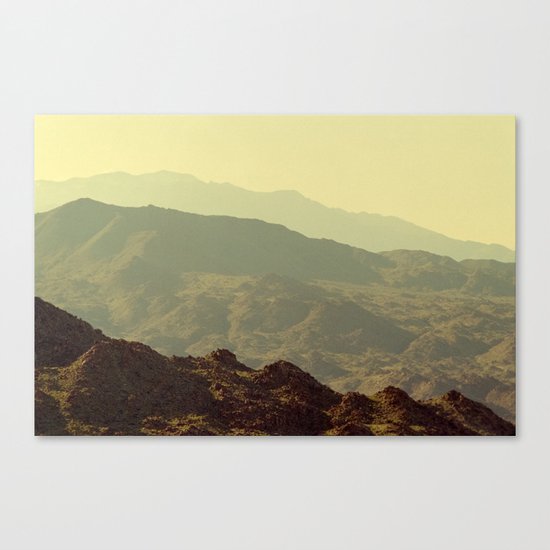 Palm Springs Mountains I Canvas Print