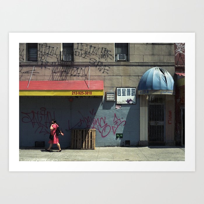 Chinatown New York City | 35mm Film Photography Art Print