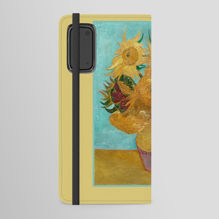 Vincent Van Gogh - Vase with Twelve Sunflowers Android Wallet Case