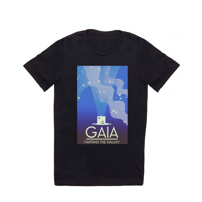GAIA Space Telescope travel poster. T Shirt