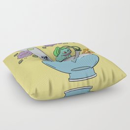 Stoneymon (Swag Squirtle) Floor Pillow